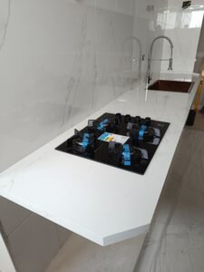 Bancada de Cozinha com cooktop